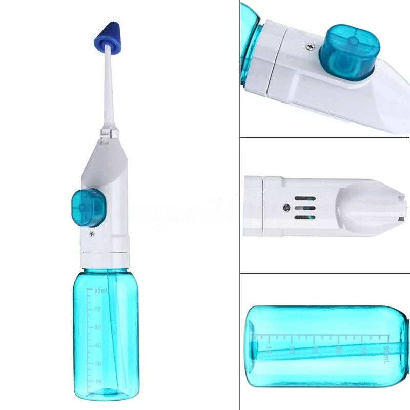 Oral Irrigator, Manual Pump Mouth Cleaner, Braces Cleaner