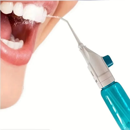 Oral Irrigator, Manual Pump Mouth Cleaner, Braces Cleaner