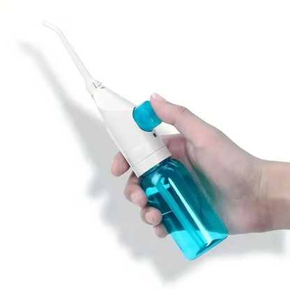 Oral Irrigator, Manual Pump Mouth Cleaner, Braces Cleaner